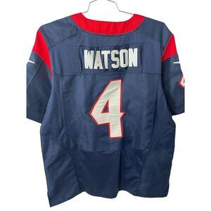 Nike NFL Houston Texans Mens Size XL Red Blue Deshaun Watson 4 Jersey‎ Football